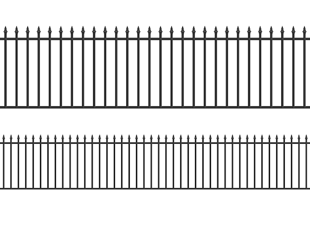Realistyczne Stalowe Ogrodzenie Bezproblemowa Konstrukcja