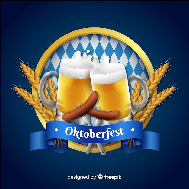 Realistyczne Tło Oktoberfest