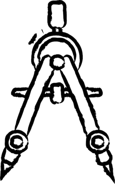 Plik wektorowy ręcznie narysowana ilustracja wektora dzielnika