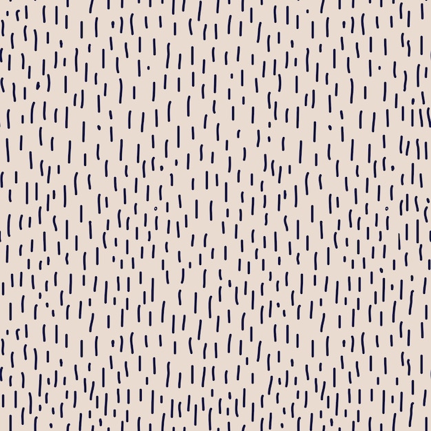 Ręcznie narysowany atrament grunge tekstura bezszwowy wzór Doodle hatch kształty ilustracja wektorowa