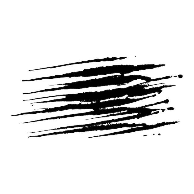 Ręcznie narysowany element projektowy izolowany na białym tle