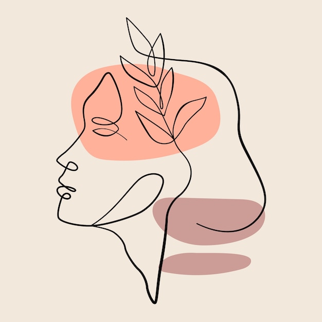 Ręcznie rysowana ilustracja jednej linii