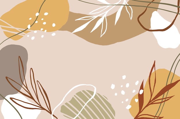 Ręcznie rysowane abstrakcyjne tło doodle