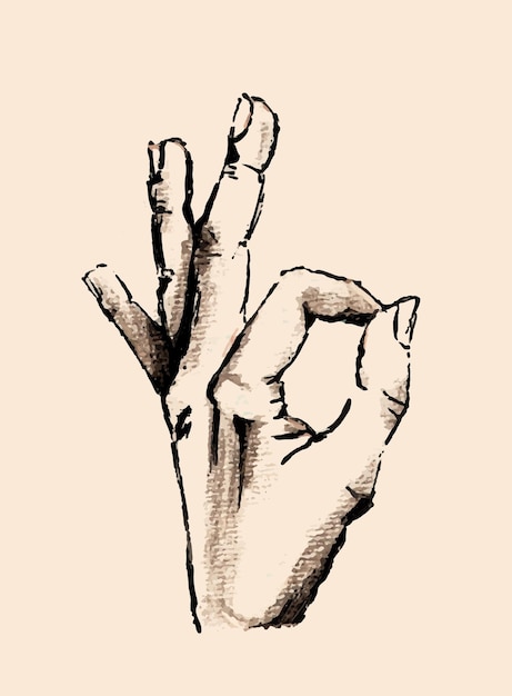 Plik wektorowy ręcznie rysowane szkice ołówkiem gestów rąk piękny zestaw rysunków wektorowych