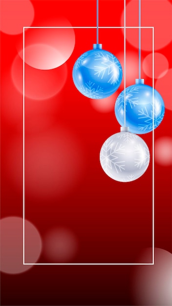 Plik wektorowy red christmas banner