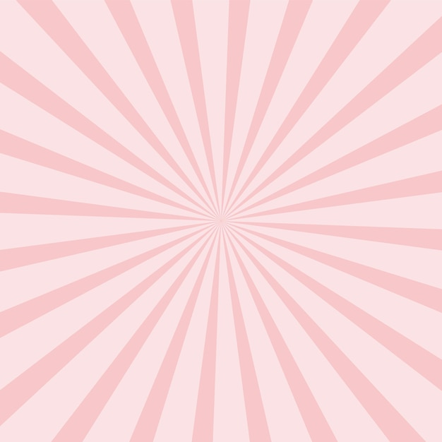Red ray burst style background vector design