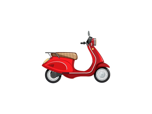 Red Scuter Vector