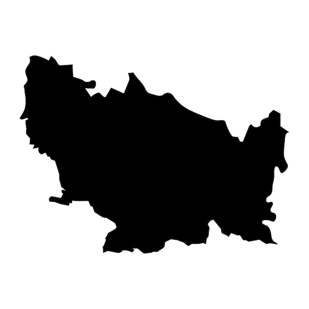 Plik wektorowy region nuble mapa podziału administracyjnego chile