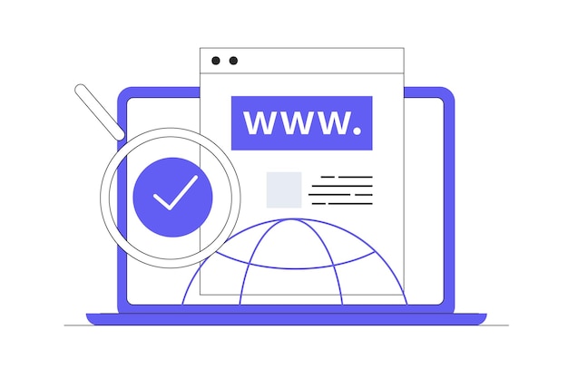 Rejestracja domeny komunikacja optymalizacja wyszukiwarek szablon strony docelowej strona internetowa