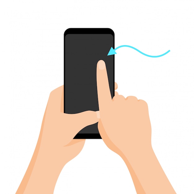 Ręka trzyma smartphone z szybkim samouczkiem na ekranie