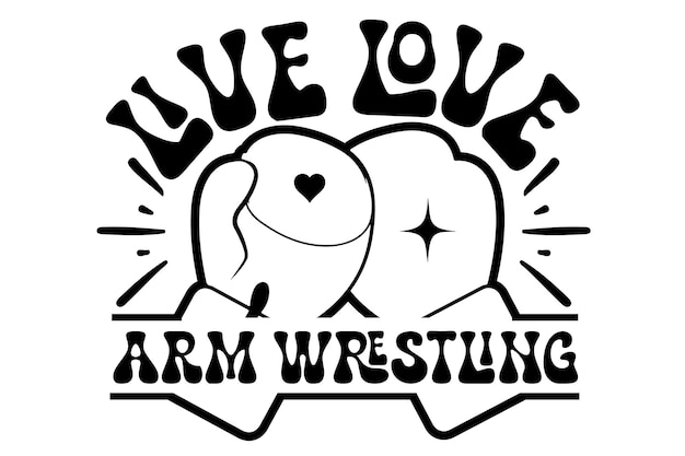 Ręka Wrestling Svg Bundle