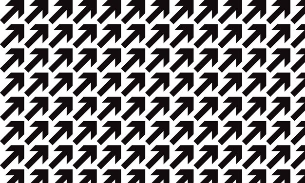 Repeated Black Arrows Pattern