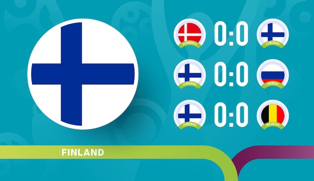 Reprezentacja Finlandii Harmonogram Meczów W Ostatniej Fazie Mistrzostw W Piłce Nożnej 2020