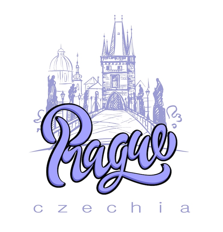 Wektor republika czeska