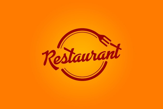 Restauracja Szablon Logo żywności