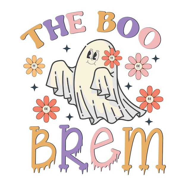 Retro Halloween Sublimation Design Bundle