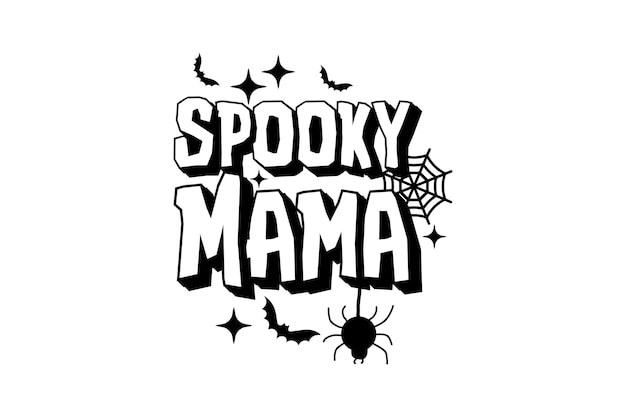Retro Halloween T-Shirt Design