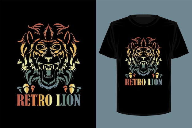 Retro Lew Retro Vintage T Shirt Design