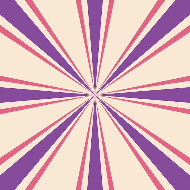 Retro Pop Art Comic Radial