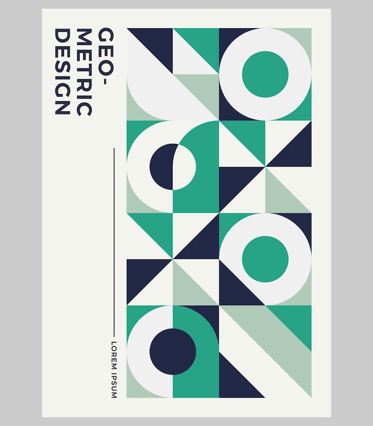 Wektor retro projekt okładki szablon wektorowy układ magazynu wzory kolorowe tła geometryczne