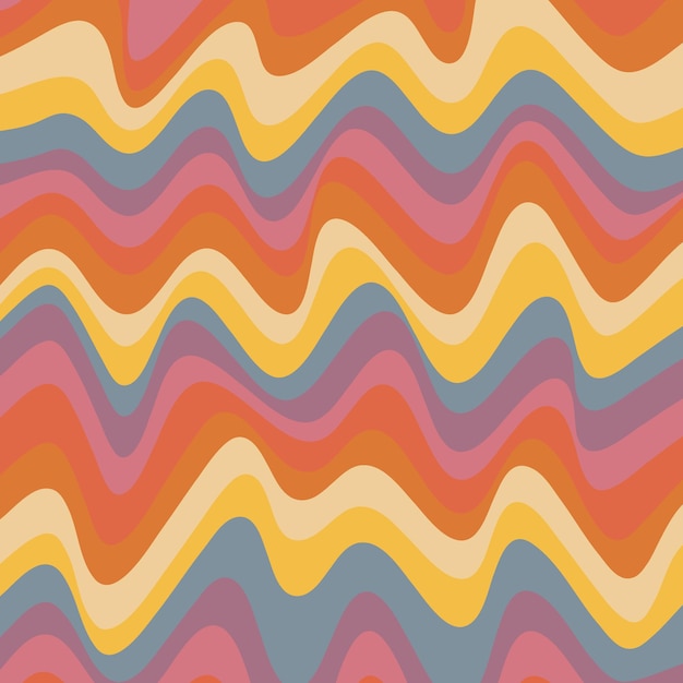 Retro tło Groovy tło