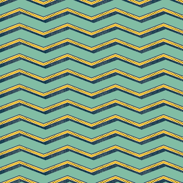 Retro wzór zygzak, abstrakcyjne tło geometryczne w stylu lat 80-tych, 90-tych. Geometryczna prosta ilustracja