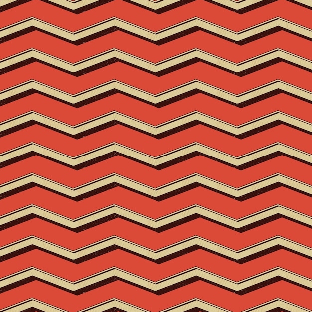 Retro wzór zygzak, abstrakcyjne tło geometryczne w stylu lat 80-tych, 90-tych. Geometryczna prosta ilustracja