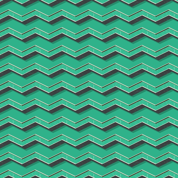 Retro wzór zygzak, abstrakcyjne tło geometryczne w stylu lat 80-tych, 90-tych. Geometryczna prosta ilustracja