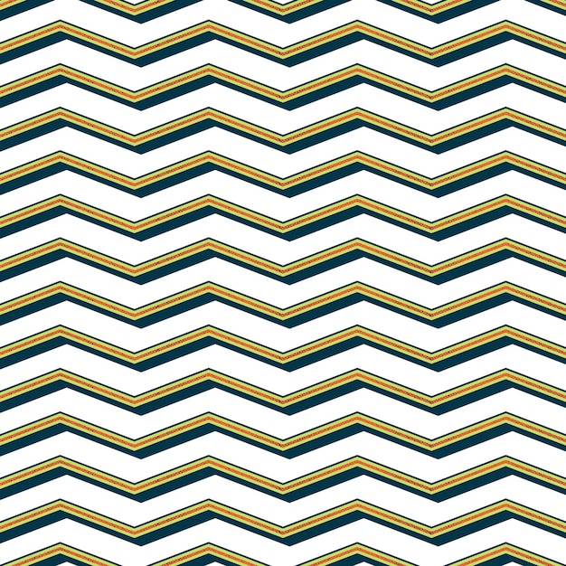 Retro wzór zygzak, abstrakcyjne tło geometryczne w stylu lat 80-tych, 90-tych. Geometryczna prosta ilustracja