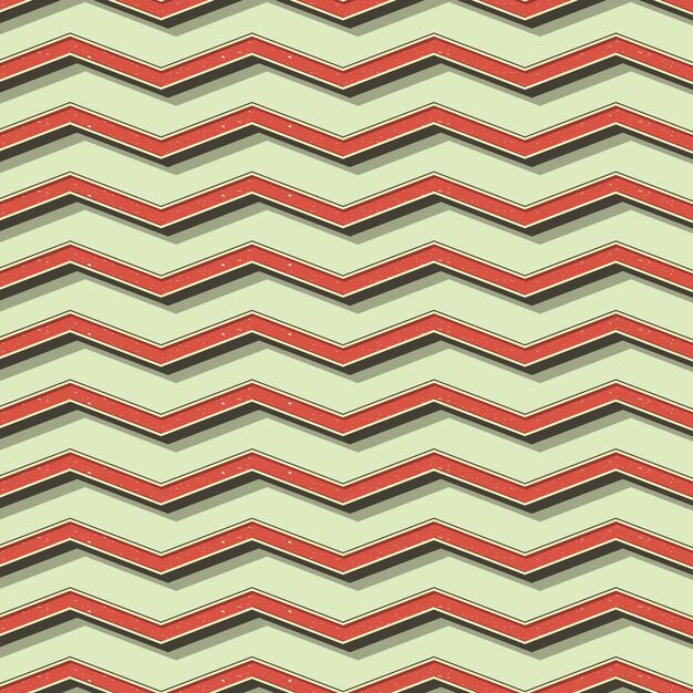 Retro wzór zygzak, abstrakcyjne tło geometryczne w stylu lat 80-tych, 90-tych. Geometryczna prosta ilustracja