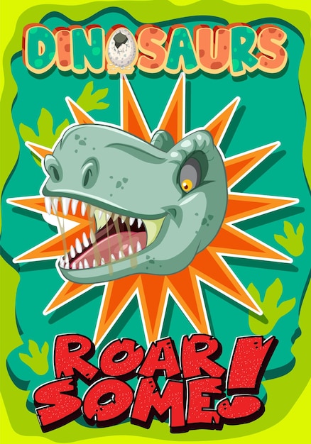 Roarsome Dinosaur Adventure Poster