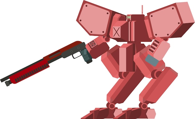 ROBOT MECHA TYPE AF7 x3