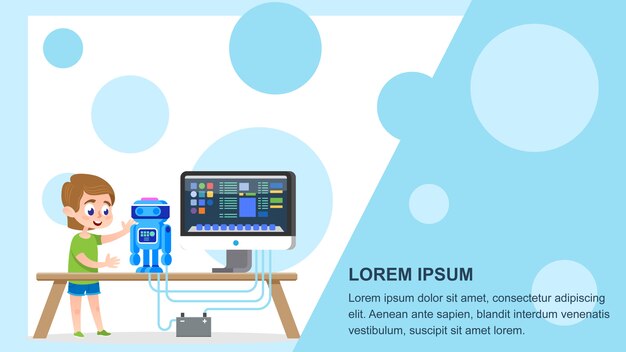 Robot tworzący kurs