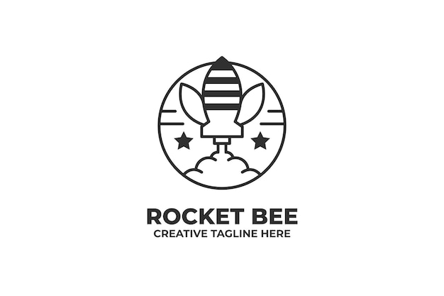 Rocket Bee Uruchamia Logo Firmy