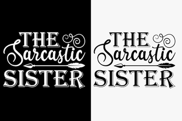 Plik wektorowy rodzeństwo ręcznie rysowane wyrażenie literowe, projekt koszulki svg, projekt koszulki kaligrafii, biały backgrou