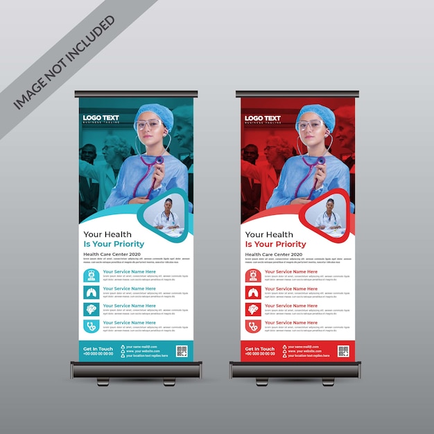 Roll Up Banner Medical