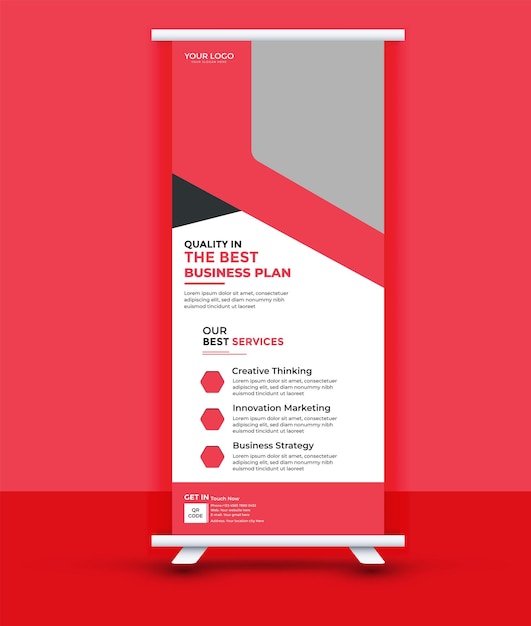 Roll Up Design Template