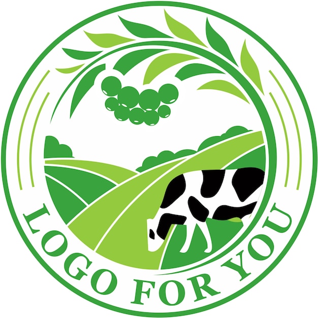 Rolnictwo Logo Wektor