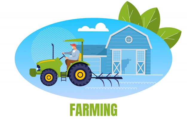 Rolniczy Robotnik Rolniczy Charakter Jazdy Ciągnika