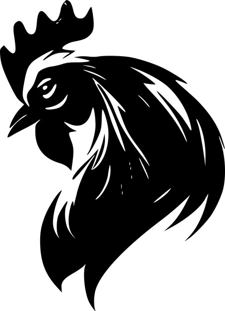 Plik wektorowy rooster high quality vector logo vector illustration ideal for tshirt graphic