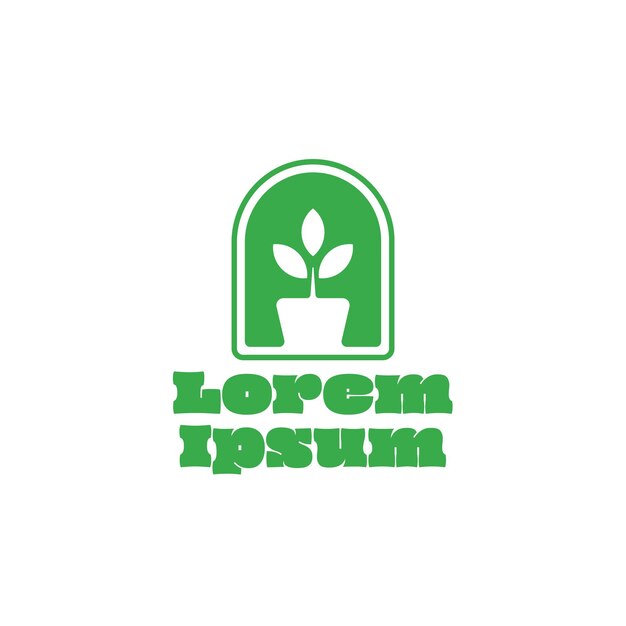 Roślina Nasion Na Logo W Oknie