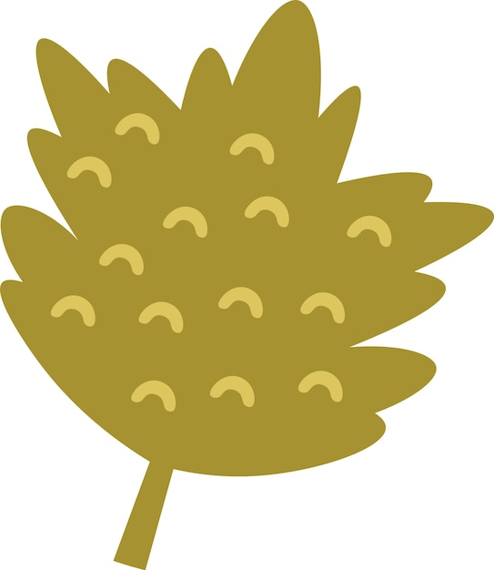 Plik wektorowy roślina streszczenie ikona
