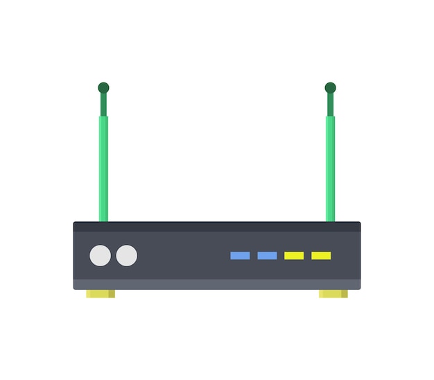 Plik wektorowy routery