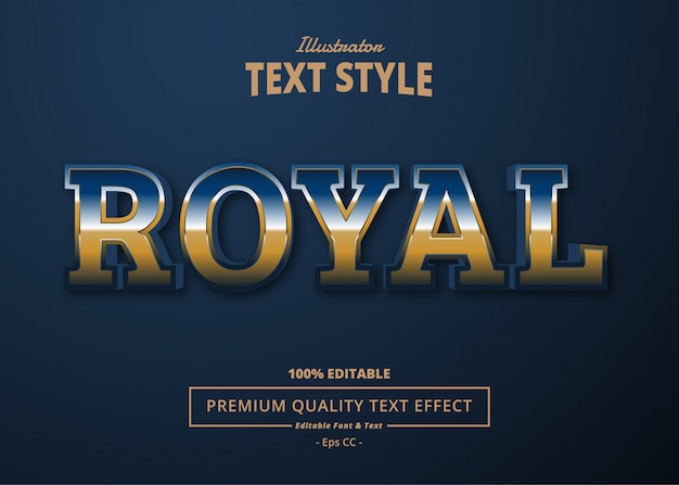 Royal Text Effect