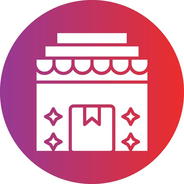 różowe i fioletowe logo na różowym i fioletowym tle