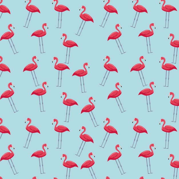 Różowi Flamingi Tło