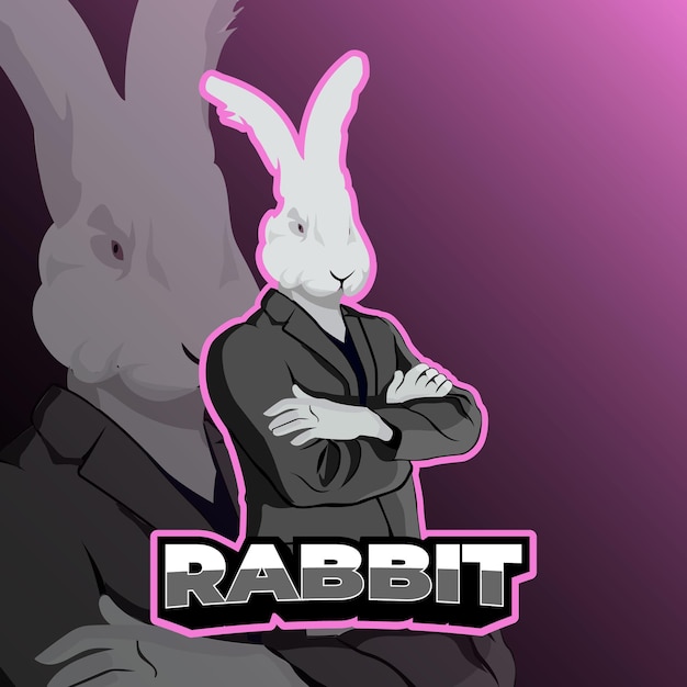 Różowy Ceo Rabbit E Sport Logo