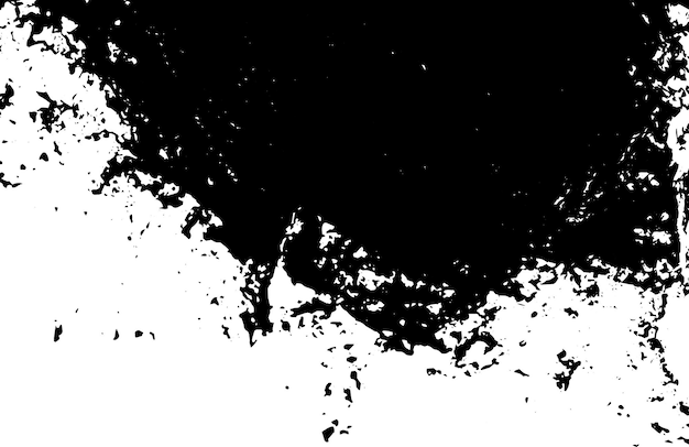 Rustyczna tekstura wektorowa grunge z ziarnami i plamami Abstrakcyjne tło hałasu Zmieniona powierzchnia Brudna i uszkodzona Szczegółowe szorstkie tło Ilustracja graficzna wektorowa z przezroczystym białym EPS10