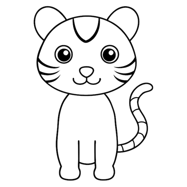 rysunek kota ilustracja wektorowa