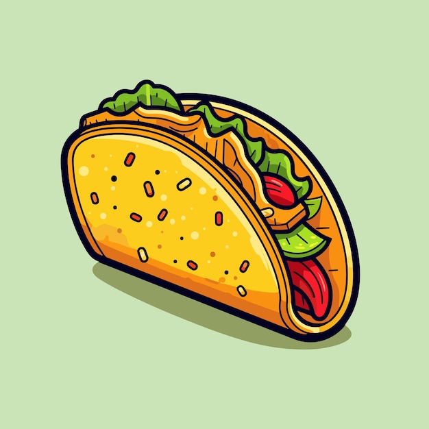 Rysunek Taco Z Taco Na Nim